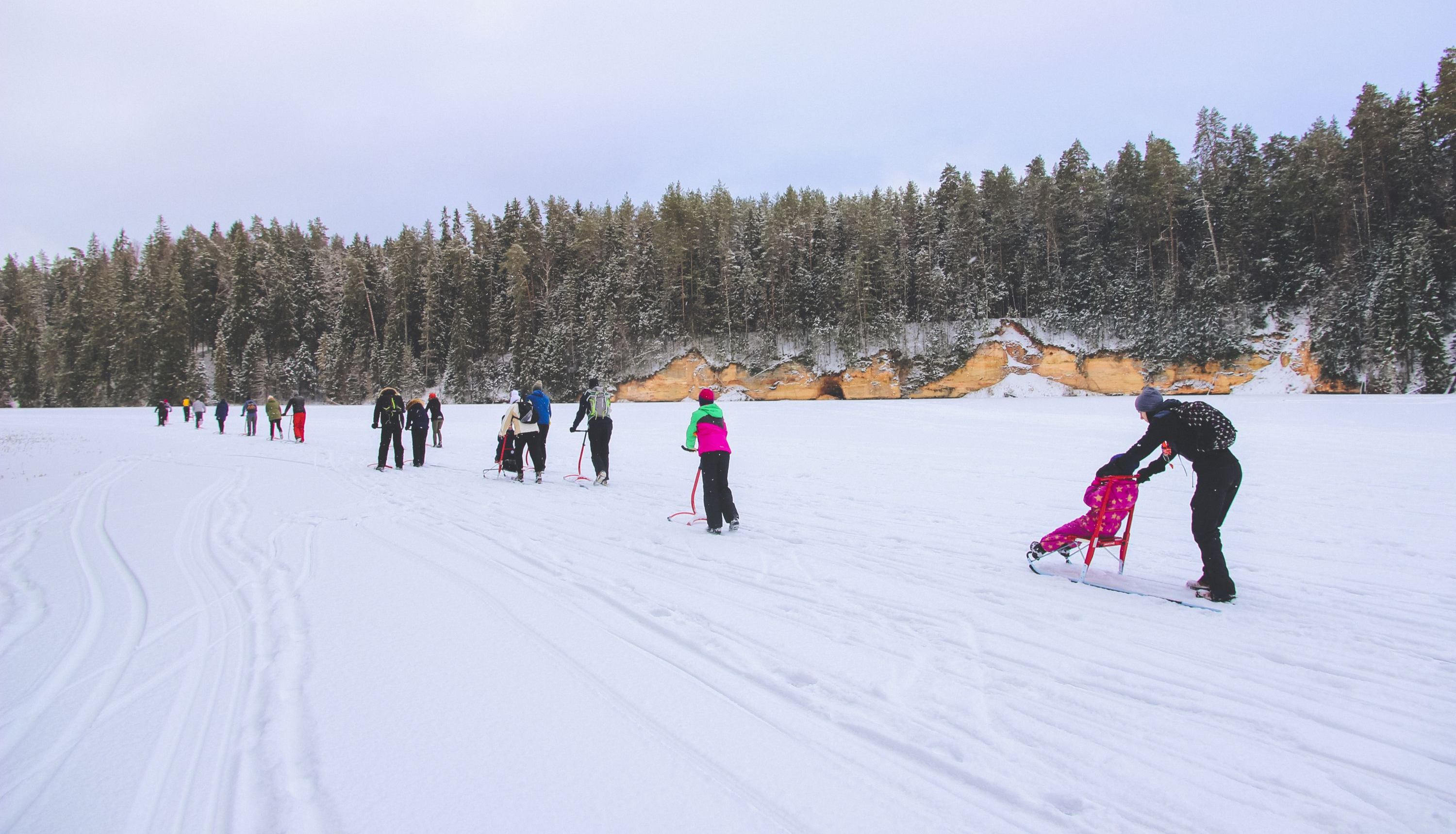 Kanuumatkad, rafting ja parvematkad, räätsamatkad, fatbike rattamatkad, talvised tõukekelgumatkad