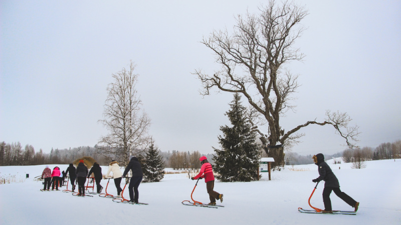 tõukekelgumatkad Otepääl