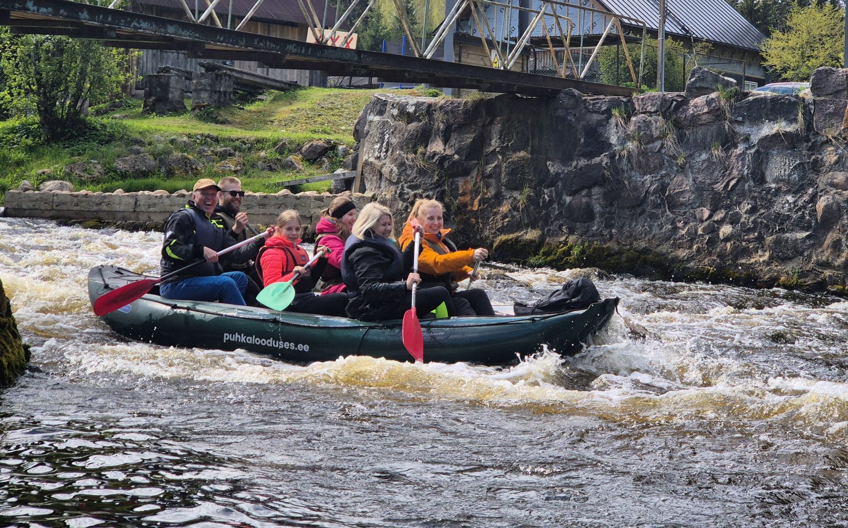 Rafting perega