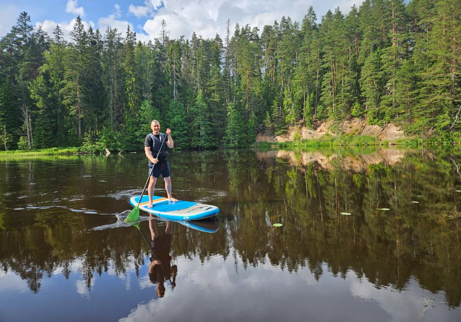 SUP matk Kooraste järvistul